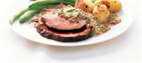 Be generous with the salt and pepper and simply let it do its thing! Beef Tenderloin with Tarragon Mushroom Sauce recipe ...