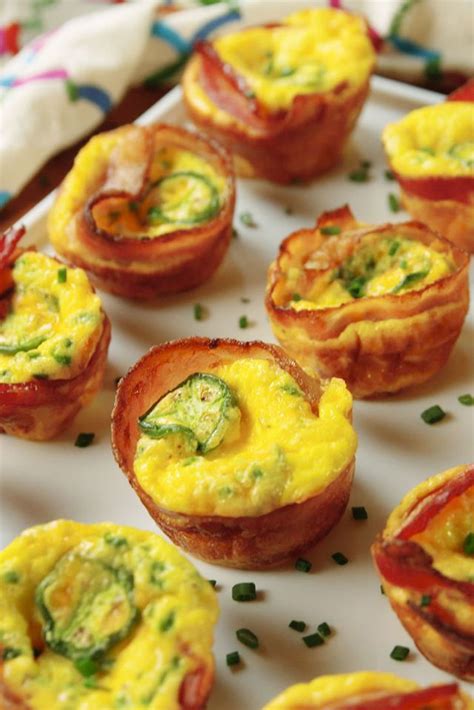 Jalapeno Popper Egg Cups Omitting The Jalapenos And Subbing Chopped