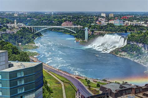 Niagara Falls Rainbow Bridge View 2048 X 1360