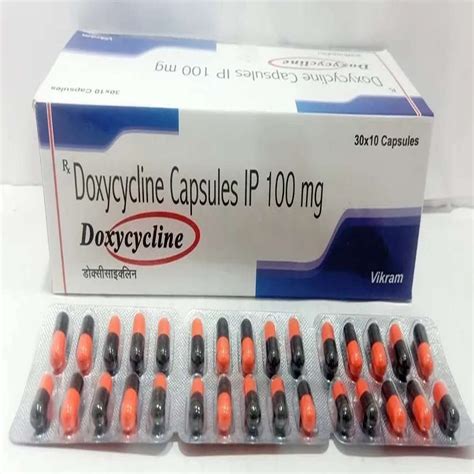 Doxicip Doxycycline 100mg Capsules At Rs 27strip In Nagpur Id