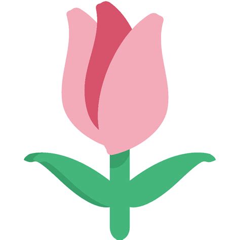 Tulip Emoji Clipart Free Download Transparent Png Creazilla