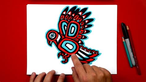 How To Draw A Native American Inspired Bird Art For Kids
