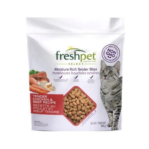 Freshpet Select Tender Bites Chicken And Beef Recipe Cat Food Falcon