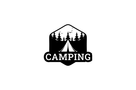 adventure camping logo design branding and logo templates ~ creative market