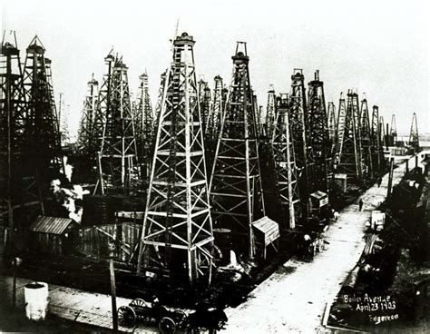 Historical Photos Show Life During The Oil Boom In Texas Texas
