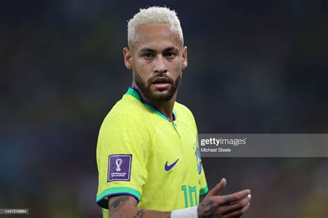 Neymar Of Brazil During The Fifa World Cup Qatar 2022 Round Of 16