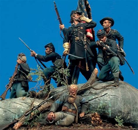 One Of The Greatest Dioramas Ever Made The Th Maine At Gettysburg By Bill Horan Mm