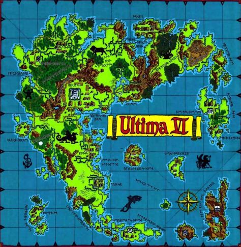 Ultima 6 Cloth Map Pictures Images And Photos Photobucket