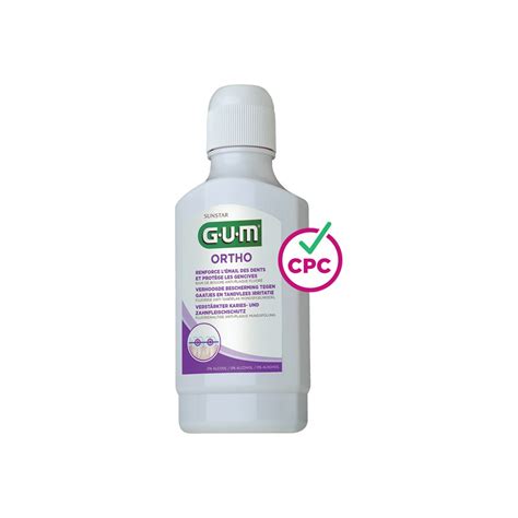 Gum Ortho Bain De Bouche 300ml