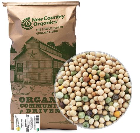 New Country Organics Peas Organic 40 Lb Bag