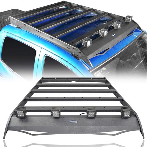 Buy U Box Tacoma Top Cargo Roof Rack Luggage Carrier Basket W X LED Lights For Toyota Tacoma