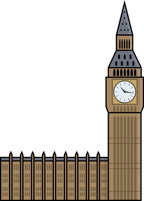 London Clock Tower Transparent Image Png Play