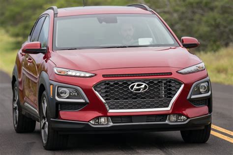 2018 Hyundai Kona Six Styling And Powertrain Tidbits