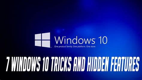 7 Windows 10 Tricks And Hidden Features Technibas