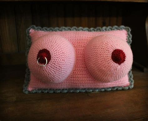 The Boobie Pillow Crochet Patterns Diy Crochet Crochet Projects