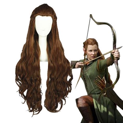 The Hobbit Tauriel Brown Cosplay Wig Cosplay Costumes For Sale