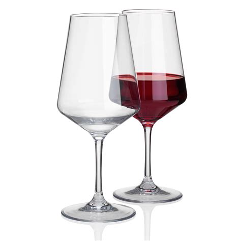 Savoy Large Plastic Wine Glasses 570ml At Drinkstuff