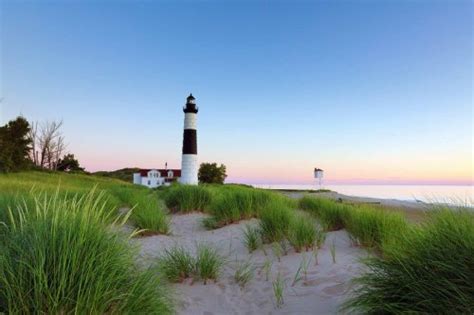 Best Lake Michigan Beaches With White Sand Rolling Dunes And