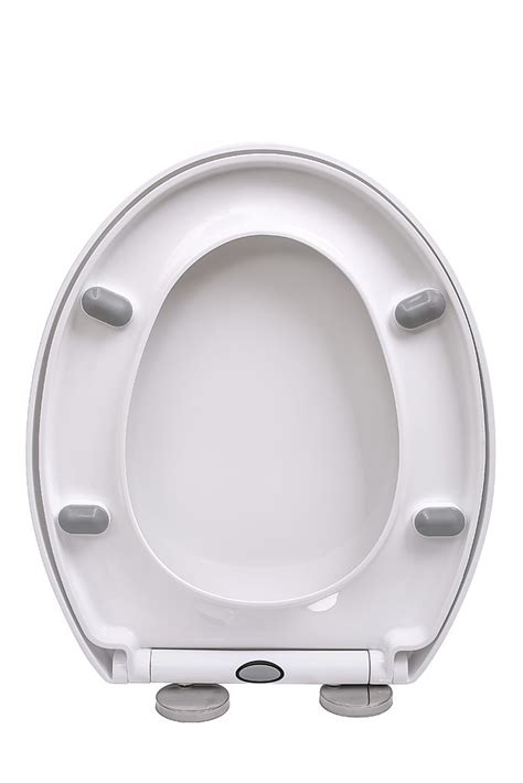 Quick Release Soft Close Toilet Seat White Bathroom Heavy Duty Home