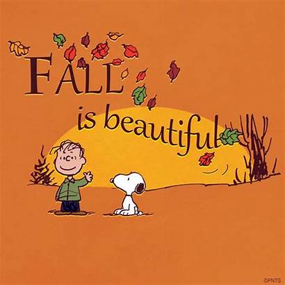 Fall Peanuts Snoopy Autumn Season Oct