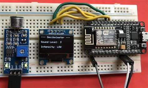 Iot Sound Level Monitor With Esp8266 And Sound Module