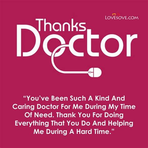 Thank You Doctor Quotes Inspirational Appreciation Quotes For Doctors