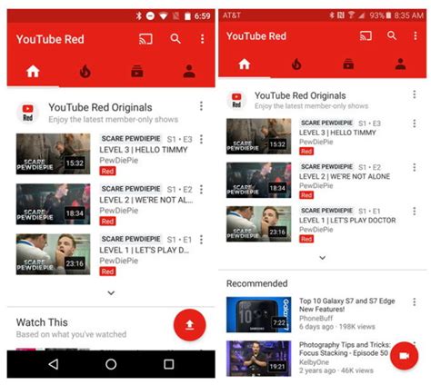 Youtube App Spotted With New Record And Upload Screen Ubergizmo