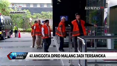 40 Anggota DPRD Malang Gantikan 41 Tersangka Korupsi YouTube