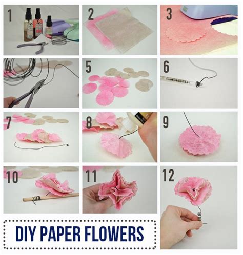 Easy Diy Paper Flower Tutorial Love Inc Mag