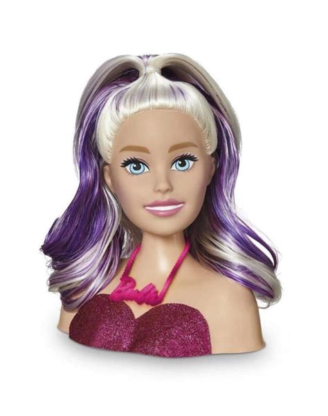 Styling Head Faces Barbie Mattel Pense Presentes