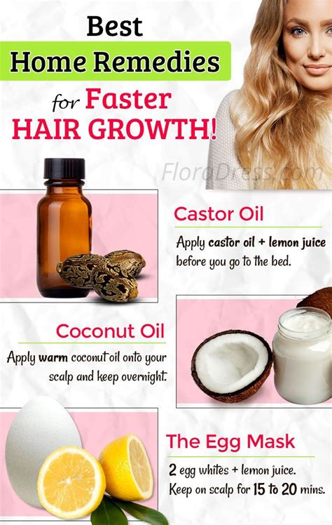 Best Home Remedies For Faster Hair Growth Tips And Tricks That