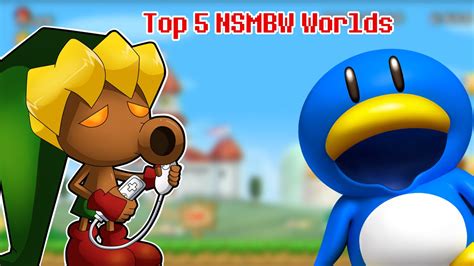 Top 5 New Super Mario Bros Wii Worlds Deku Gamer Youtube