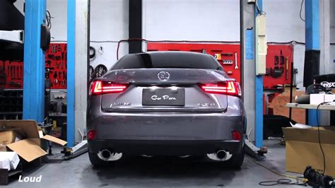 2014 lexus is350 custom ark exhaust + secondary cat delete. Lexus IS350 F-sport on Varex exhaust system - YouTube