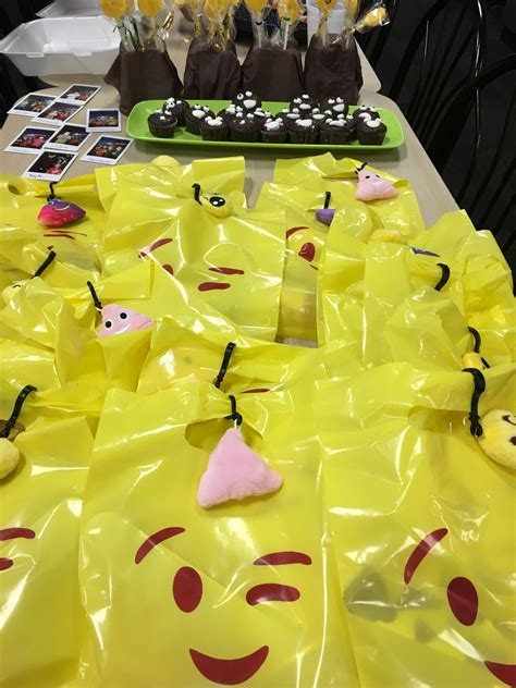 Emoji Poo Party Kids Birthday Poo Emoji Party