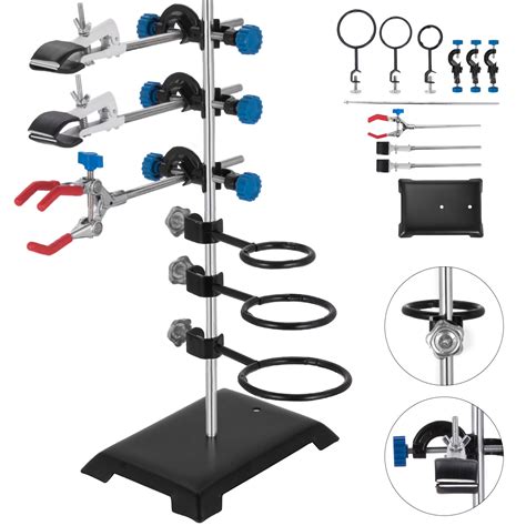 Vevor Laboratory Grade Metalware Set Support Stand Premium Iron