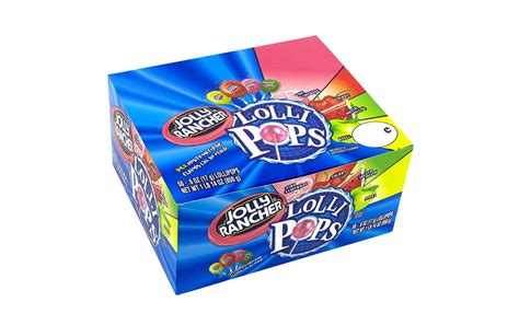 Jolly Rancher Lollipops In Assorted Flavors 50 Count 30 Oz