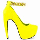 Yellow Heels Pictures