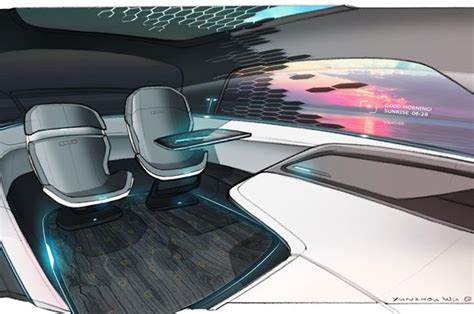 Audi Long Distance Lounge Concept Reveals Its Car Interior