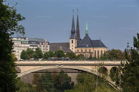 Landmarks Of Luxembourg City Stock Images Luxembourg