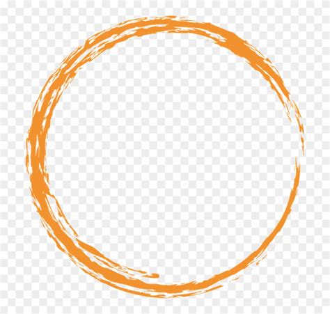 Orange Round Circle Circle Vector Png Design Clipart 28390 Pikpng