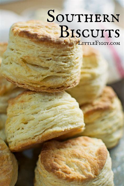 easy to make buttery and flaky southern biscuits recipe littlefiggyfood homemade biscuits
