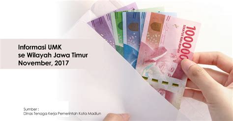 Daftar UMK Upah Minimum Kabupaten Kota Se Jawa Timur 2017 Sekolah