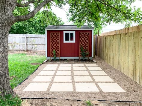How To Build A Paver And Gravel Patio Builders Villa