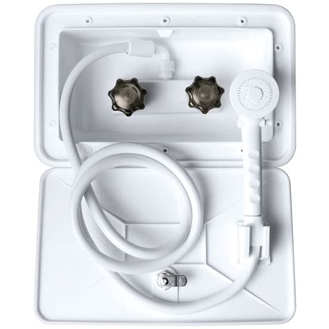 Excelfu Rv Outdoor Shower Exterior Shower Box Kit Replacement With