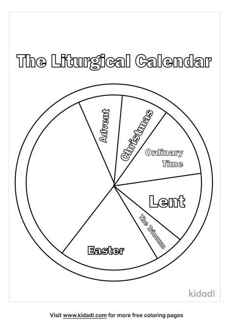Seasons Of The Church Year Coloring Pages