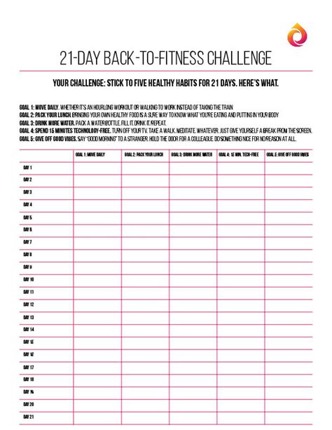 Join Us For A 21 Day Healthy Living Challenge Asweatlife