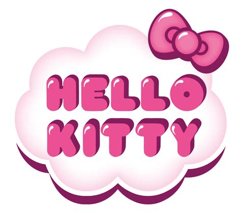 Hello Kitty Logo Png Isolated Image Png Mart