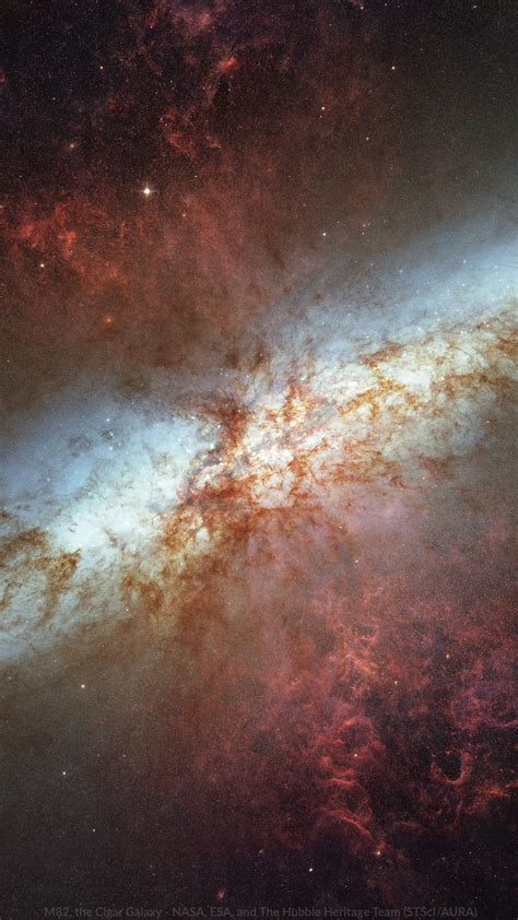 Wallpaper M82 The Cigar Galaxy The Planetary Society