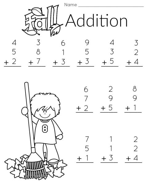 Free Printable 1st Grade Math Worksheets With Pictures
