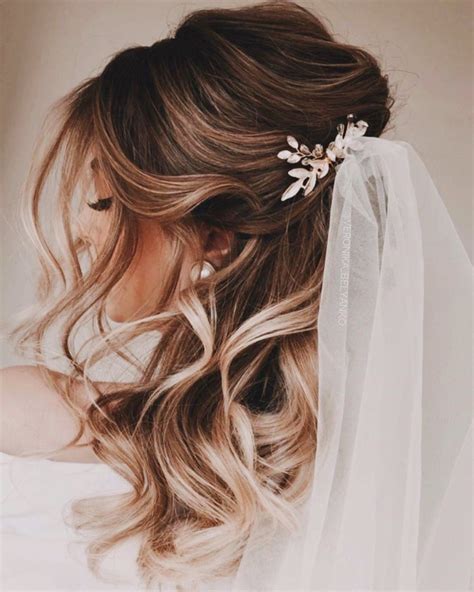 wedding hairstyles 2020 fantastic hair ideas ★ wedding hair half bride hairstyles with veil